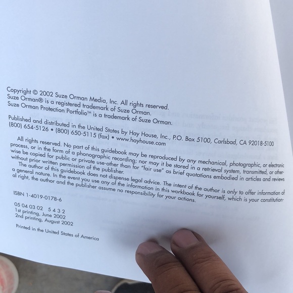 Suze Orman Protection Portfolio, Book Cover May Vary - Picture 4 of 7